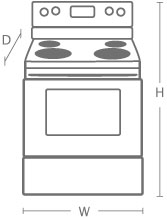 Four de cuisson élément Pour Amana ARR630 ART6110 