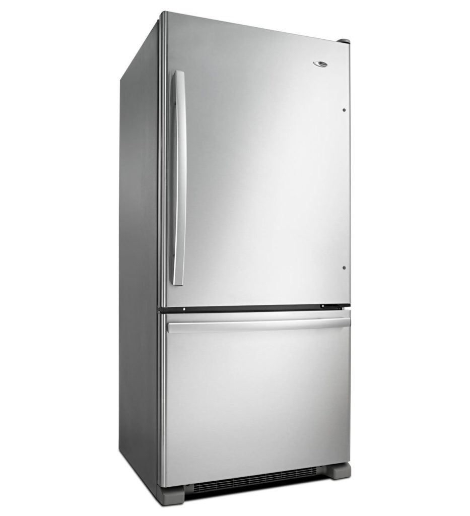 (ABB2224BRM) Amana® 33-inch Wide Amana® Bottom-Freezer Refrigerator ...