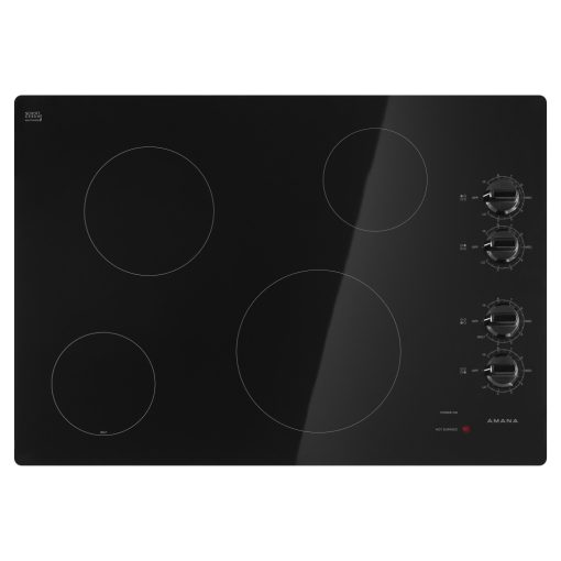 AEC6540KFB30-INCH AMANA® ELECTRIC COOKTOP WITH MULTIPLE SETTINGS