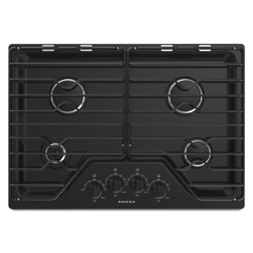AGC6540KFB30-INCH AMANA® GAS COOKTOP WITH 4 BURNERS