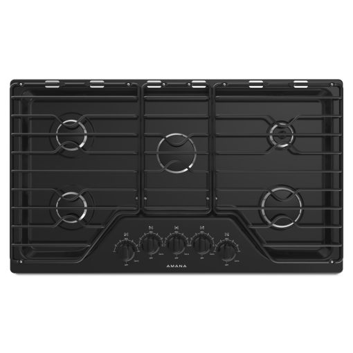 AGC6556KFB36-INCH AMANA® GAS COOKTOP WITH 5 BURNERS