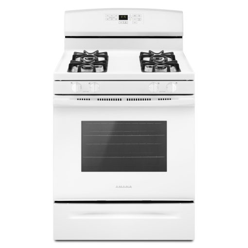 AGR6603SFW30-INCH AMANA® GAS RANGE WITH SELF-CLEAN OPTION