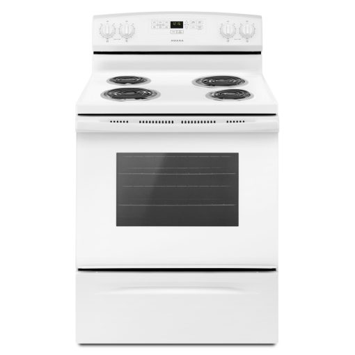 YACR4303MFW30-INCH AMANA® ELECTRIC RANGE WITH BAKE ASSIST TEMPS
